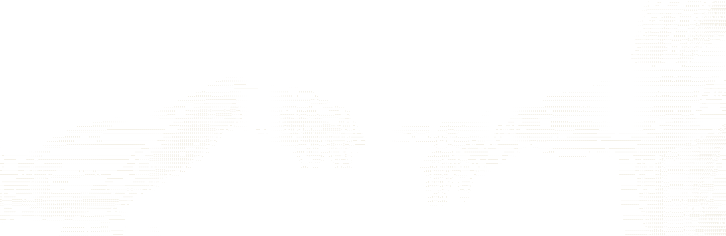 The hands of God and Adam reaching toward each other, rendered in ASCII